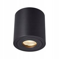 Zuma Line Rondip Spot Okrągły Czarny IP44 GU10 50W Metalowy Sufitowy