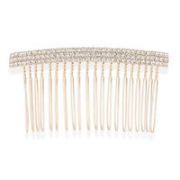 Grzebień ozdobny do włosów z cyrkoniami