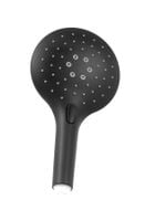 SŁUCHAWKA PRYSZNICOWA NATRYSKOWA CZARNA 3 FUNKCJE