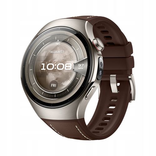 Smartwatch HUAWEI Watch 5 Classic LTE brązowy 46mm na Arena.pl