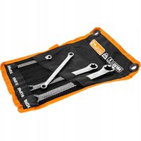 KLUCZE OCZKOWE TORX E6 - E24 4 SZTUKI KOMPLET