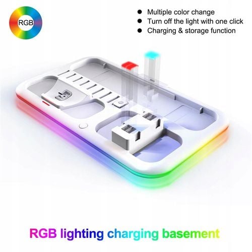 Stacja Ładująca Gorixer RGB controller Joycon Station STK-DZ601 na Arena.pl