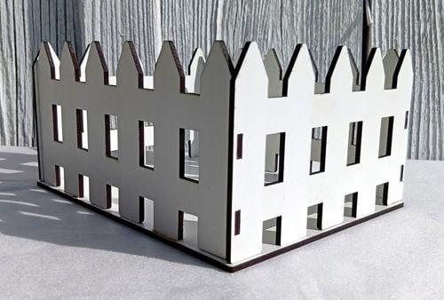 Pojemnik, flower-box, koszyk w kształcie płotka na Arena.pl