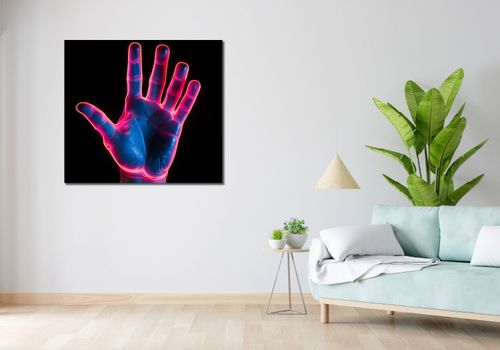 Obraz 100x90cm Dotyk Przyszłości na Arena.pl