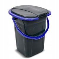 TOALETA PRZENOŚNA TURYSTYCZNA Toi Toi Toj Toj CZARNA WC Z DESKĄ 19L 120KG