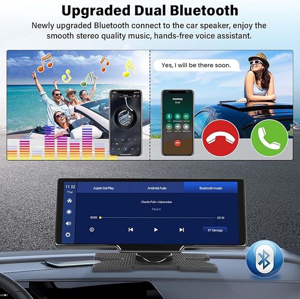 Radio samochodowe 9,3-calowy ekran Carplay Android Auto zdjęcie 3