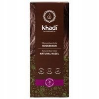 Farba do włosów Naturalna Henna Orzechowy brąz Khadi Natural Hazel 100g