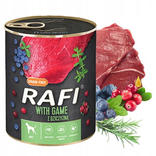 Puszka dla PSA Dolina Noteci RAFI PREMIUM 12x800g 6 SMAKÓW X 2 na Arena.pl