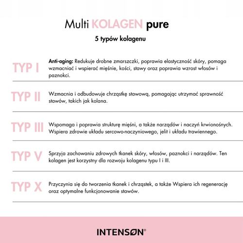 Multi Kolagen Pure 300g Intenson na Arena.pl