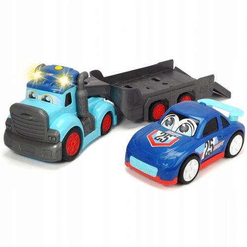 CIĘŻARÓWKA SAMOCHÓD TEDDI TRUCKER 12M+ XXL NA BATERIE PREZENT DLA CHŁOPCA na Arena.pl