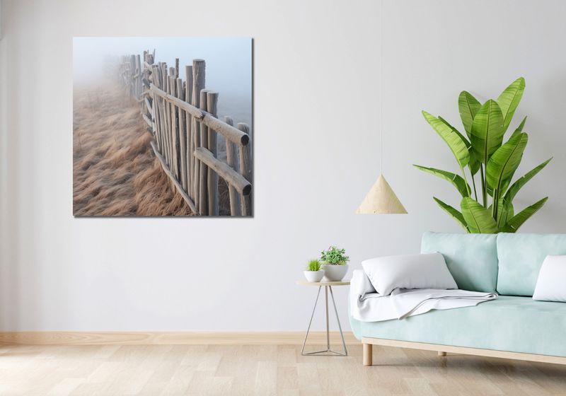 Obraz 100x100cm Mgła nad Wydmami zdjęcie 2