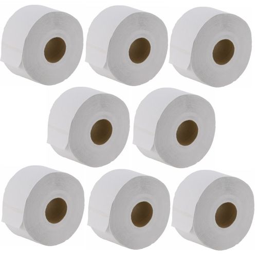 8x Papier Toaletowy Biały do podajnika dozownika JUMBO 80m Paper HORECA COMFORT+ paper white 100% cellulose do podajników i dozowników WC папір papír na Arena.pl