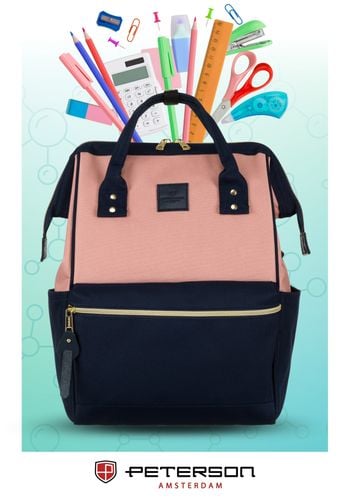 opis szkolny ptn alfa navy+pink na Arena.pl