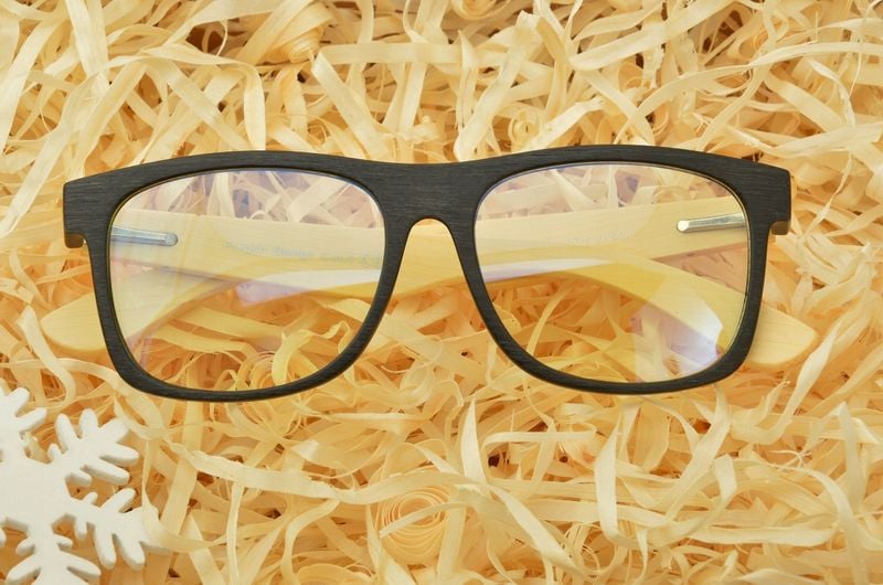 Okulary Nerd Antyrefleks korekcyjne Zerówki Flex zdjęcie 4