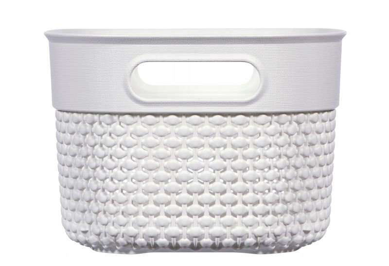 Curver Pudełko Koszyk 3,5L Pojemnik Biały Eko zdjęcie 2