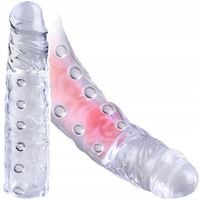 Gruba i Duża XXL NAKŁADKA PRZEDŁUŻKA Penisa 8 cm