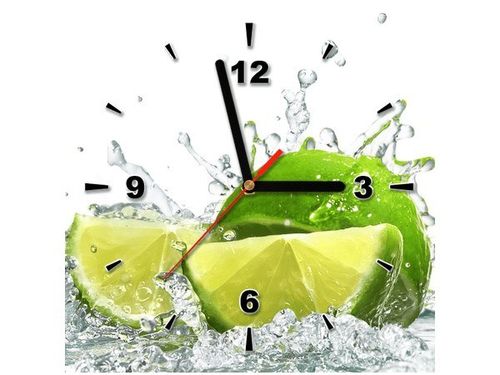 30X30CM ZEGAR LIMONKA OBRAZ DREWNO na Arena.pl