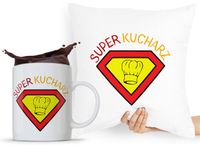 Zestaw Poduszka + Kubek Dla Kucharza Szefa Kuchni Z Nadrukiem Ze Zdjęciem