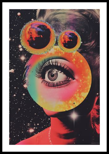 Plakat 40x60cm Oko w Kosmosie na Arena.pl
