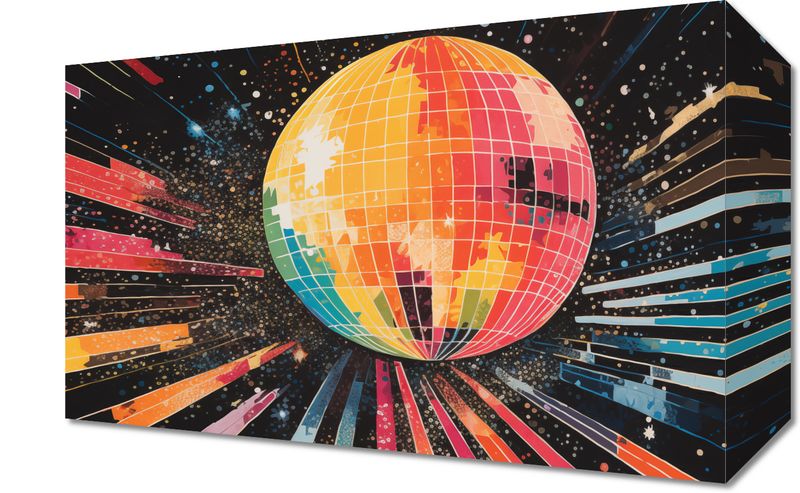 Obraz 30x20cm Disco Gra! zdjęcie 1