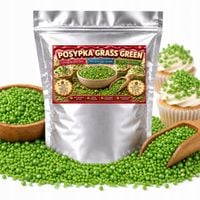 POSYPKA CUKROWA GRASS GREEN ZIELONA MIX DO TORTÓW BABECZEK DESERÓW 50G