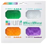 tenga uni variety pack 4 szt. - zestaw uniwersalnych nakładek tpe