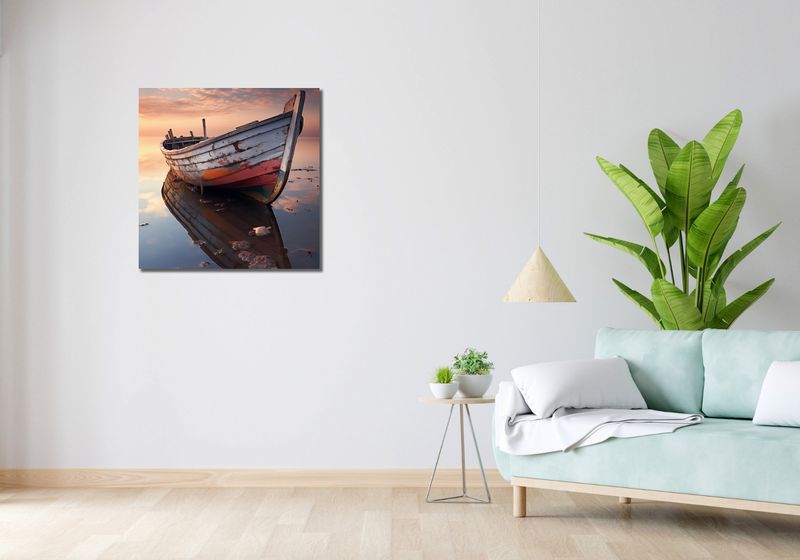 Obraz 70x70cm Odosobniona Przystań zdjęcie 2