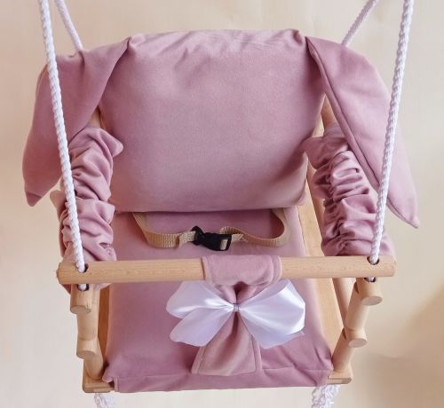 Huśtawka biała MIŚ 3w1 dla dzieci DOM OGRÓD TURKUS na Arena.pl