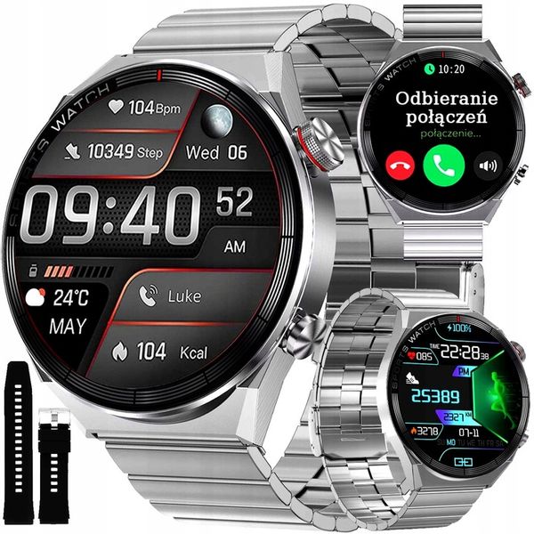 Zegarek męski SMARTWATCH Rubicon ROZMOWY KROKI SMS zdjęcie 6