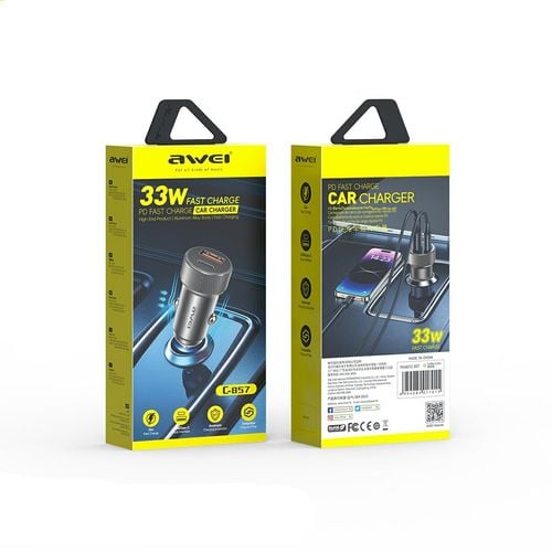 awei ład. sam. c-857 33w usb+usb-cbrązowa/brown na Arena.pl