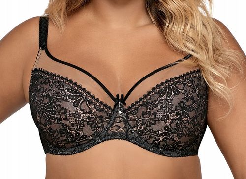 Biustonosz 1396 Crystal czarny 85E na Arena.pl