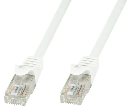 PATCHCORD TECHLY U/UTP CAT6 0,5M BIAŁY 100% MIEDŹ 029389 na Arena.pl