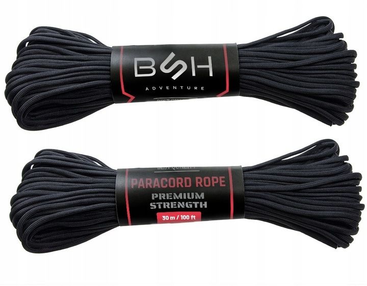 Linka Paracord EDCX 550 Type III 30 m black zdjęcie 10