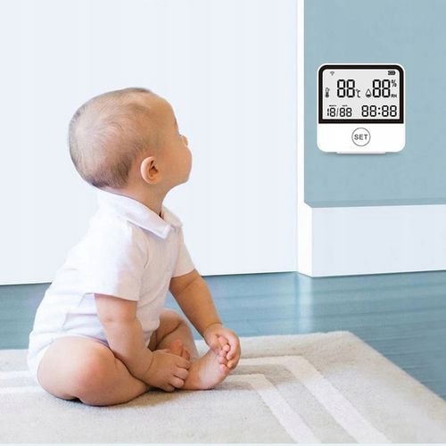 Stacja pogodowa WiFi Termometr Higrometr ZDALNY DOSTĘP Zegar Aplikacja na Arena.pl