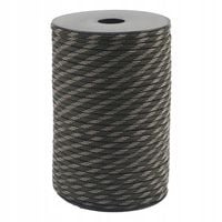 Linka lina Paracord 550 Typ III outdoor 4mm 9 rdzeni 100m zielony kamuflaż