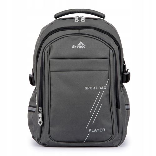 Plecak TORNISTER szkolny młodzieżowy DUŻY czarny 24L Klasy 1-8 Odblaski na Arena.pl