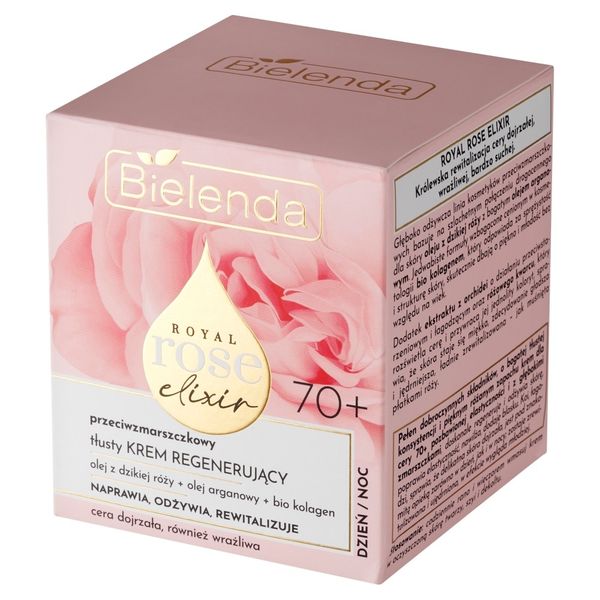 BIELENDA ROYAL ROSE ELIXIR Krem 70+ regenerujący 50ml zdjęcie 1