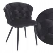krzesło k47-fx (b) velvet czarne