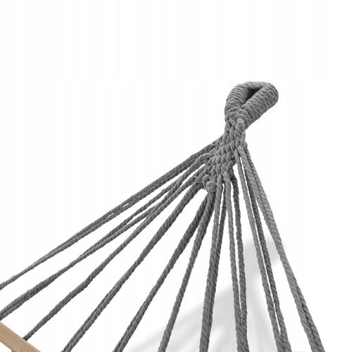 HAMAK OGRODOWY z DRĄŻKIEM fędzle BOHO huśtawka 120kg +TORBA LINY GRATIS na Arena.pl