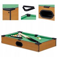 Stół do gry w bilarda bilardowy mini bilard akcesoria
