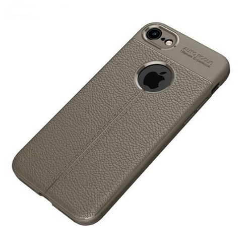 Etui Grain Leather iPhone 7 szary/grey na Arena.pl