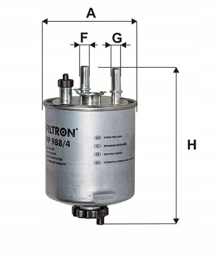 FILTRON FILTR PALIWA PP988/4 PP 988/4 na Arena.pl