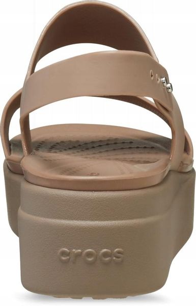 Damskie Sandały Crocs Brooklyn Low Wedge 206453 Na Koturnie 39-40 zdjęcie 5