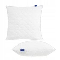 Poduszka 50x50cm Do Spania Antyalergiczna Pikowana Gruba Zamek Błyskawiczny