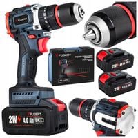 WKRĘTARKA UDAROWA AKUMULATOROWA WIERTARKA 2X 21V 4AH BEZSZCZOTKOWA