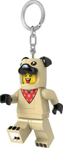 Breloczek LEGO z latarką: Mops na Arena.pl