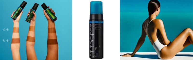 St.Tropez Self Tan Dark Bronzing Mousse Samoopalacz w piance 200ml zdjęcie 5