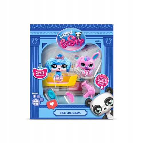 LITTLEST PET SHOP ZESTAW PETFLUENCERS 2 PAK LPS PIESEK I KRÓLICZEK 00560 na Arena.pl