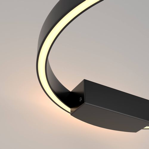 Kinkiet ścienny Rim MOD058WL-L25B3K LED 25W ring czarny na Arena.pl