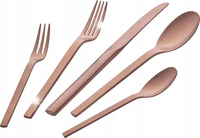 ZWILLING MINIMALE 60-częściowy zestaw sztućców matowych - Różowe złoto